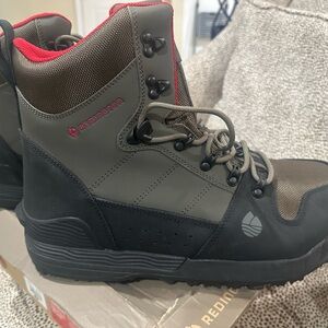 Redington Men's Black and Brown Outdoor Boots